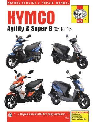 Kymco Agility & Super 8 Scooters (05 - 15) 1