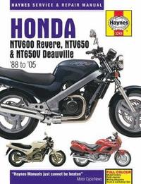 bokomslag Honda NTV600 Revere, NTV650 & NTV650V Deauville (88-05)