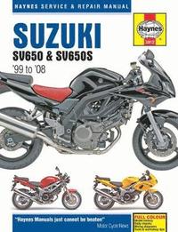 bokomslag Suzuki SV650 & SV650S (99-08)