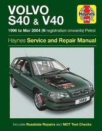 bokomslag Volvo S40 & V40 Petrol (96 - Mar 04) Haynes Repair Manual