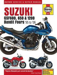 bokomslag Suzuki GSF600, 650 & 1200 Bandit Fours (95 - 06) Haynes Repair Manual