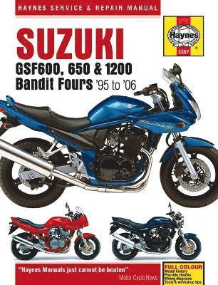 Haynes Publishing - Suzuki GSF600, 650 & 1200 Bandit Fours (95 - 06) Haynes Repair Manual, Häftad