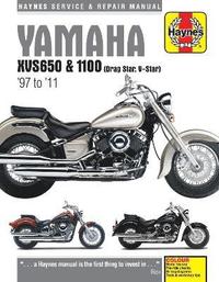 bokomslag Yamaha XVS650 & 1100 Drag Star/V-Star (97 - 11) Haynes Repair Manual