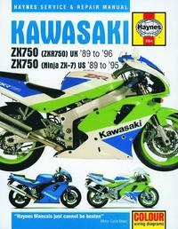 bokomslag Kawasaki ZX750 Fours