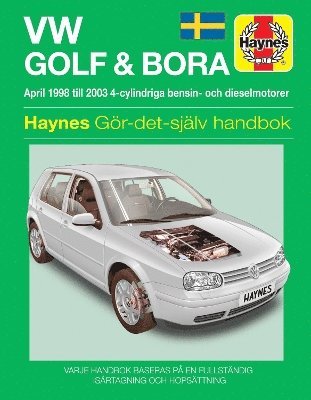 VW Golf IV and Bora (1998 - 2003) Haynes Repair Manual (svenske utgava) 1