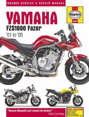 bokomslag Yamaha FZS1000 Fazer (01 - 05) Haynes Repair Manual