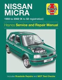 bokomslag Nissan Micra 93-02