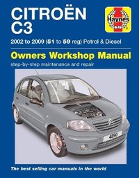 bokomslag Citroen C3 Petrol & Diesel (02 - 09) Haynes Repair Manual
