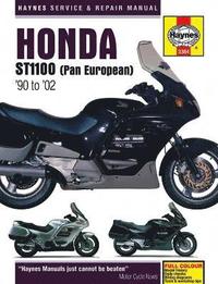 bokomslag Honda ST1100 Pan European V-Fours (90 - 02) Haynes Repair Manual