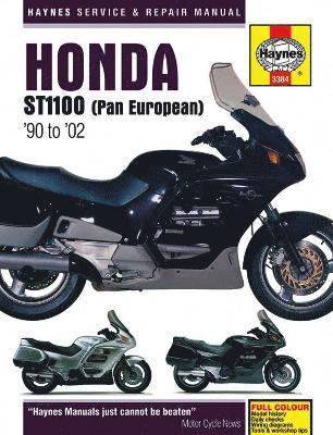 Honda ST1100 Pan European V-Fours (90 - 02) Haynes Repair Manual 1