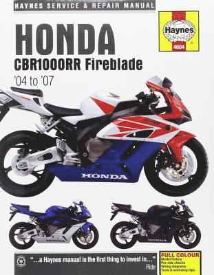 bokomslag Honda CBR1000RR (04 -07)