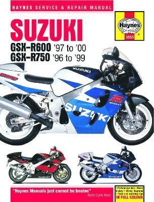 Suzuki GSX-R600 & 750 (96 - 00) Haynes Repair Manual 1