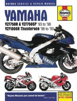 Yamaha YZF750R & YZF1000R Thunderace (93 - 00) Haynes Repair Manual 1