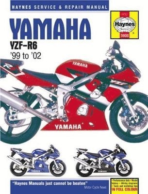 bokomslag Yamaha YZF-R6 (99 - 02) Haynes Repair Manual
