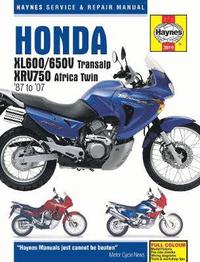 bokomslag Honda XL600/650 Transalp & XRV750 Africa Twin (87 - 07)