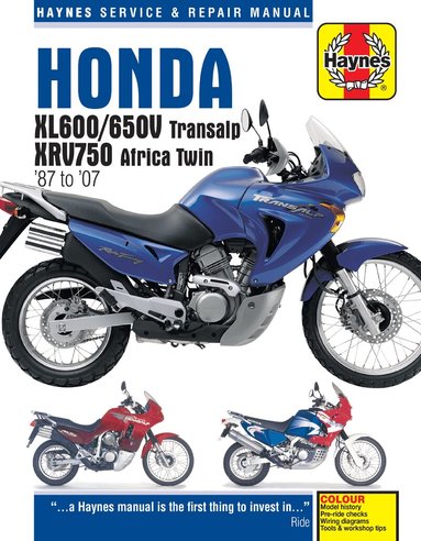 Haynes Publishing - Honda XL600/650 Transalp & XRV750 Africa Twin (87 - 07), Häftad