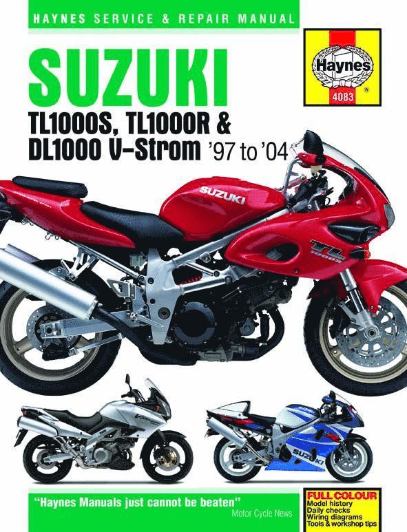 Haynes Publishing - Suzuki TL1000S/R & DL1000 V-Strom (97 - 04) Haynes Repair Manual, Häftad