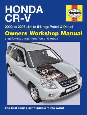 Honda CR-V Petrol & Diesel (02 - 06) Haynes Repair Manual 1