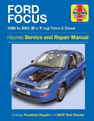 bokomslag Ford Focus Petrol & Diesel (98 - 01) Haynes Repair Manual