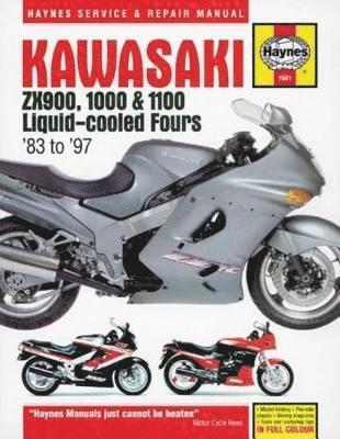 bokomslag Kawasaki ZX900, 1000 & 1100 Liquid-Cooled Fours