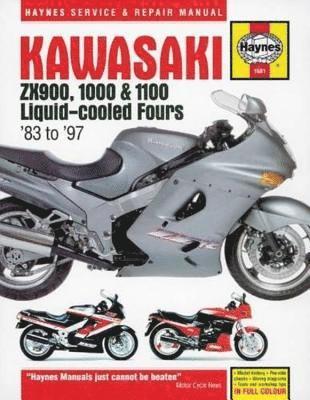Haynes Publishing - Kawasaki ZX900, 1000 & 1100 Liquid-Cooled Fours, Häftad