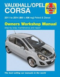 bokomslag Vauxhall/Opel Corsa petrol & diesel (11-14) 60 to 64 Haynes Repair Manual