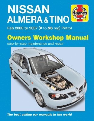 Nissan Almera & Tino Petrol (Feb 00 - 07) Haynes Repair Manual 1