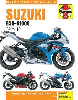 Suzuki GSX-R1000 (09 - 16) Haynes Repair Manual 1