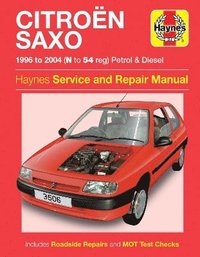 bokomslag Citroen Saxo Petrol & Diesel (96 - 04) Haynes Repair Manual