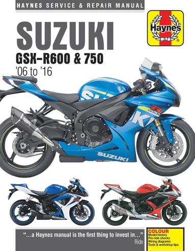 bokomslag Suzuki GSX-R600 & 750 (06 - 16)