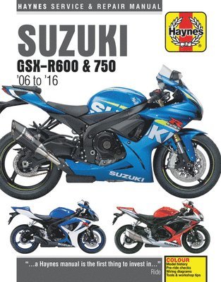 Matthew Coombs - Suzuki GSX-R600 & 750 (06 - 16), Häftad