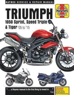 bokomslag Triumph 1050 Sprint, Speed Triple & Tiger (05 - 15)