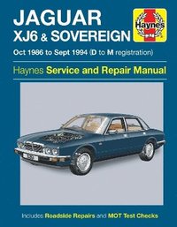 bokomslag Jaguar XJ6 & Sovereign (Oct 86 - Sept 94) Haynes Repair Manual
