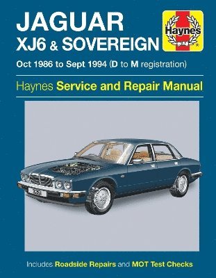 Jaguar XJ6 & Sovereign (Oct 86 - Sept 94) Haynes Repair Manual 1