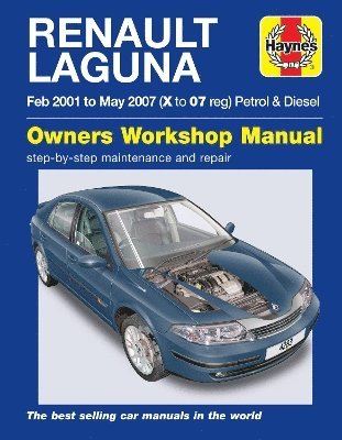bokomslag Renault Laguna Petrol & Diesel Owners Workshop Man