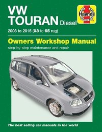 bokomslag Volkswagen Touran Diesel (03 - 15) 03 to 65 Haynes Repair Manual