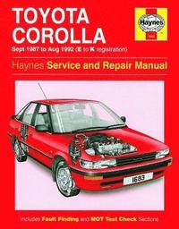 bokomslag Toyota Corolla Service And Repair Manual