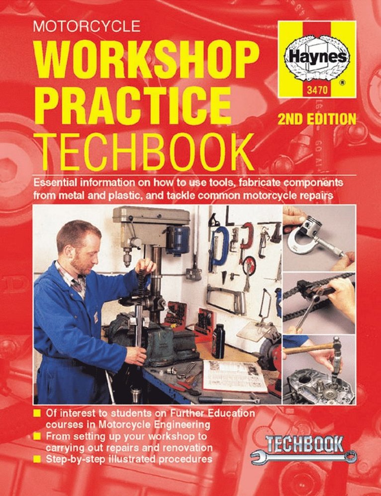 Haynes Publishing - Motorcycle Workshop Practice Techbook, Häftad
