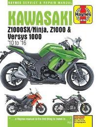 bokomslag Kawasaki Z1000, Z1000SX & Versys ('10 - '16)