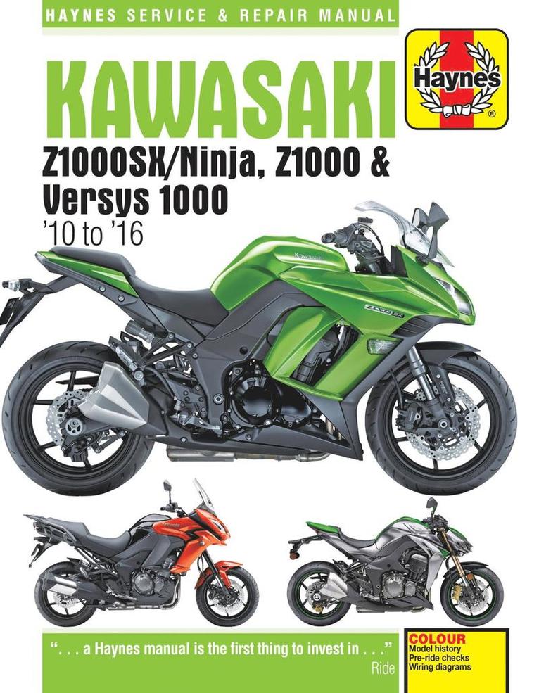 Matthew Coombs - Kawasaki Z1000, Z1000SX & Versys ('10 - '16), Häftad