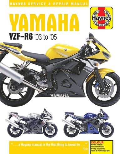 bokomslag Yamaha YZF-R6 (03 - 05)