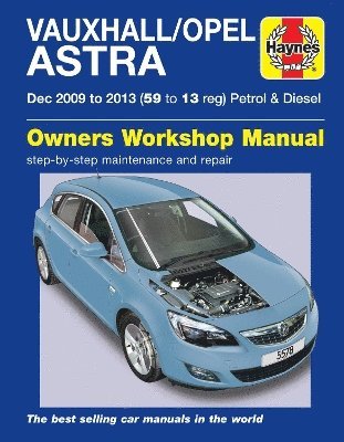 bokomslag Vauxhall/Opel Astra (Dec 09 - 13) 59 to 13