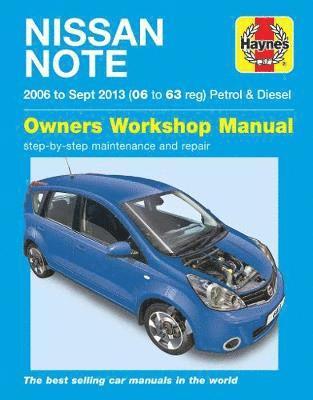 Nissan Note petrol & diesel ('06-Sept '13) 06 to 63 1