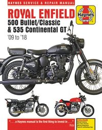 bokomslag Royal Enfield Bullet and Continental GT Service & Repair Manual (2009 to 2018)