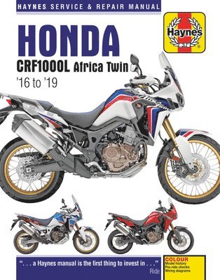 Matthew Coombs - Honda CRF1000L Africa Twin Service & Repair Manual (2016 to 2018), Häftad