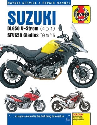 bokomslag Suzuki DL650 V-Strom & SFV650 Gladius (04 - 19)