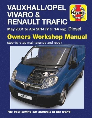 Vauxhall/Opel Vivaro & Renault Trafic Diesel May 01 to Apr 14 (Y to 14 reg) Haynes Repair Manual 1