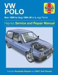 bokomslag VW Polo Petrol (Nov 90 - Aug 94) Haynes Repair Manual