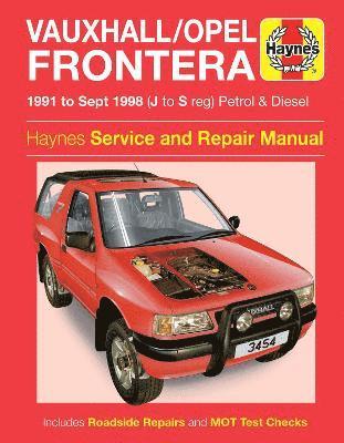 Vauxhall/Opel Frontera Petrol & Diesel (91 - Sept 98) 1