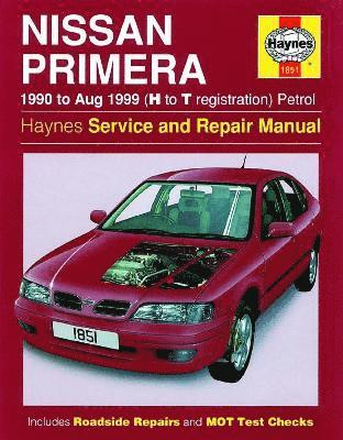 Haynes Publishing - Nissan Primera Petrol (90 - Aug 99) H To T, Häftad
